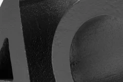 Dekorationsdetaljer*Josef Frank Bokstöd Alfa Omega Svart