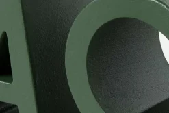 Dekorationsdetaljer*Josef Frank Bokstöd Alfa Omega Grön