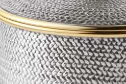 Tenndekorationer*Björn Trägårdh Burk Panama Rund