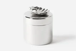 Dekorationsdetaljer|Tenndekorationer*Svenskt Tenn Burk Snäcka