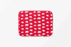 Väskor*Estrid Ericson/Svenskt Tenn Datorfodral Elefant Röd