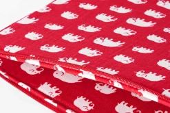 Väskor*Estrid Ericson/Svenskt Tenn Datorfodral Elefant Röd