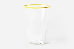 Glas & Koppar*Åre Glashytta Dricksglas Olympia Gul