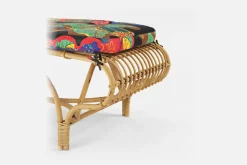 Dynor*Svenskt Tenn Dyna Liggstol P6 Poisons, Svart