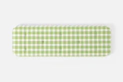 Dynor*Svenskt Tenn Dyna Liggstol P6 Gripsholmsruta, Grön