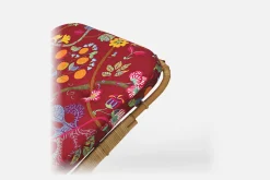 Dynor*Svenskt Tenn Dyna Liggstol P6 Baranquilla, Vinröd