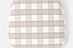 Dynor*Svenskt Tenn Dyna Stol 1184 Gripsholmsruta, Grå