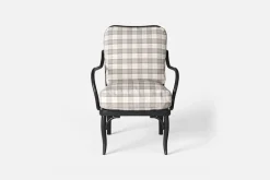 Dynor*Josef Frank/Svenskt Tenn Dynor Karmstol P4 Gripsholmsruta, Grå