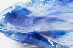 Dekorationsdetaljer|Dukningsdetaljer*Åsa Jungnelius Fat Fina Snäckan Blå