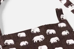 Kök & Dukningstextil*Estrid Ericson/Svenskt Tenn Förkläde Elefant Brun