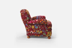 Fåtöljer*Josef Frank Fåtölj 336 Baranquilla, Vinröd