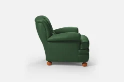 Fåtöljer*Josef Frank Fåtölj 336 Vägen, Mörkgrön