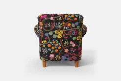 Fåtöljer*Josef Frank Fåtölj 568 Baranquilla, Svart