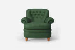 Fåtöljer*Josef Frank Fåtölj 568 Vägen, Mörkgrön