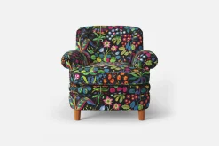 Fåtöljer*Josef Frank Fåtölj 568 Under Ekvatorn, Svart