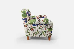 Fåtöljer*Josef Frank Fåtölj 568 Gröna Fåglar, Multi