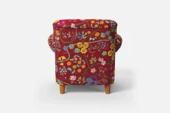 Fåtöljer*Josef Frank Fåtölj 568 Baranquilla, Vinröd