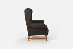 Fåtöljer*Ragnar Helsén Fåtölj 3543 Oxford Möbellin, Mörkbrun