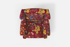 Fåtöljer*Ragnar Helsén Fåtölj 3543 Oxford Baranquilla, Vinröd