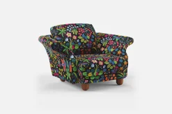 Fåtöljer*Josef Frank Fåtölj Liljevalchs Under Ekvatorn, Svart