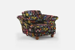 Fåtöljer*Josef Frank Fåtölj Liljevalchs Baranquilla, Svart