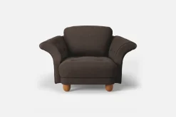 Fåtöljer*Josef Frank Fåtölj Liljevalchs Möbellin, Mörkbrun