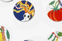 Underlägg & Tabletter*Josef Frank/Svenskt Tenn Glasunderlägg Italian Dinner