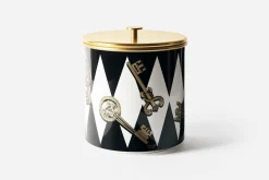 Dukningsdetaljer*Fornasetti Ishink Chiave, Svart Vit