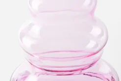 Kannor & Karaffer*Frida Fjellman Karaff Rök Ljusrosa Orange