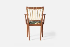 Karmstolar*Josef Frank Karmstol 1165 Mahogny Rotting, Aralia, Multi