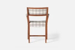 Karmstolar*Josef Frank Karmstol 695 Gripsholmsruta, Grå