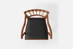 Karmstolar*Josef Frank Karmstol 1165 Mahogny Rotting, Svart