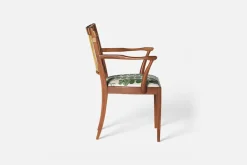 Karmstolar*Josef Frank Karmstol 1165 Mahogny Rotting, Celotocaulis, Grön