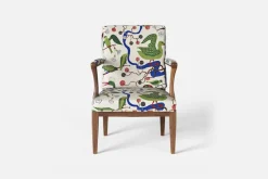 Fåtöljer|Karmstolar*Josef Frank Karmstol 868 Gröna Fåglar, Multi