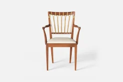 Karmstolar*Josef Frank Karmstol 1165 Mahogny Rotting, Vägen, Vit