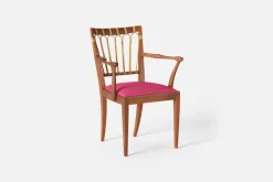 Karmstolar*Josef Frank Karmstol 1165 Mahogny Rotting, Vägen, Cerise