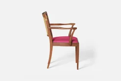 Karmstolar*Josef Frank Karmstol 1165 Mahogny Rotting, Vägen, Cerise