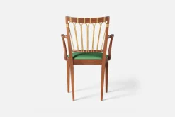 Karmstolar*Josef Frank Karmstol 1165 Mahogny Rotting, Vägen, Grön