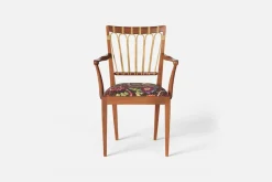 Karmstolar*Josef Frank Karmstol 1165 Mahogny Rotting, Mirakel, Mörkbrun