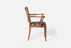 Karmstolar*Josef Frank Karmstol 1165 Mahogny Rotting, Mirakel, Mörkbrun