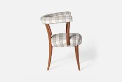 Karmstolar*Josef Frank Karmstol 966 Gripsholmsruta, Grå