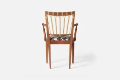 Karmstolar*Josef Frank Karmstol 1165 Mahogny Rotting, Baranquilla, Vit