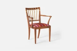 Karmstolar*Josef Frank Karmstol 1165 Mahogny Rotting, Hamaca Rojo, Multi