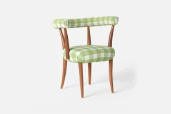 Karmstolar*Josef Frank Karmstol 966 Gripsholmsruta, Grön