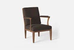 Fåtöljer|Karmstolar*Josef Frank Karmstol 868 Möbellin, Mörkbrun