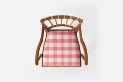 Karmstolar*Josef Frank Karmstol 1165 Mahogny Rotting, Gripsholmsruta, Rosa