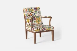 Fåtöljer|Karmstolar*Josef Frank Karmstol 868 Baranquilla, Vit