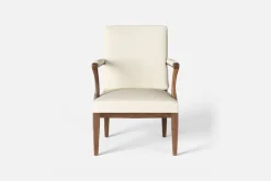Fåtöljer|Karmstolar*Josef Frank Karmstol 868 Vägen, Vit