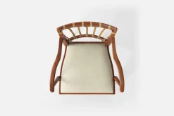 Karmstolar*Josef Frank Karmstol 1165 Mahogny Rotting, Vit