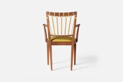 Karmstolar*Josef Frank Karmstol 1165 Mahogny Rotting, Vägen, Ockra